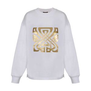 Biba Womens/Ladies Big Logo Sweatshirt / Cream